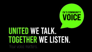 Community Voice postcard image